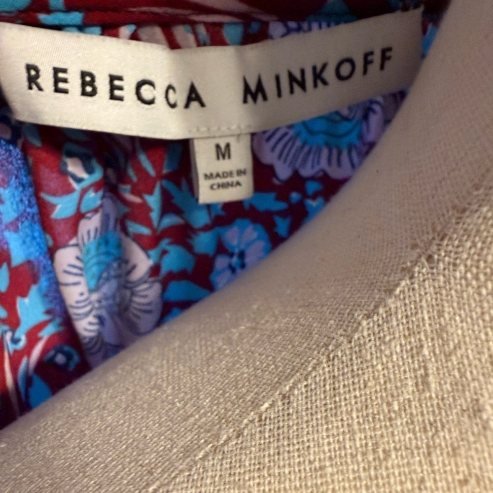 Rebecca Minkoff Penelope Dark Red Top - Picture 5 of 7